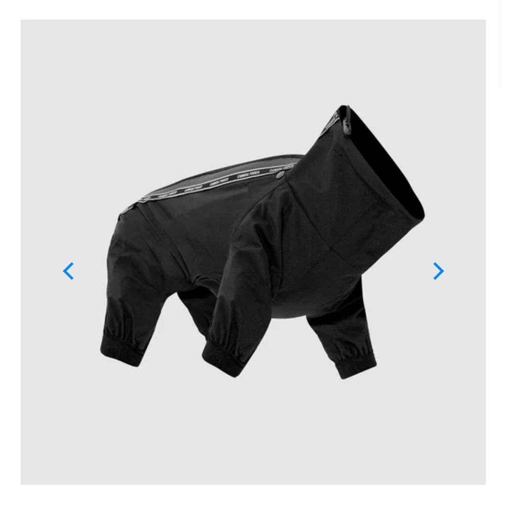 Canada Pooch Slush Suit Black Size 18